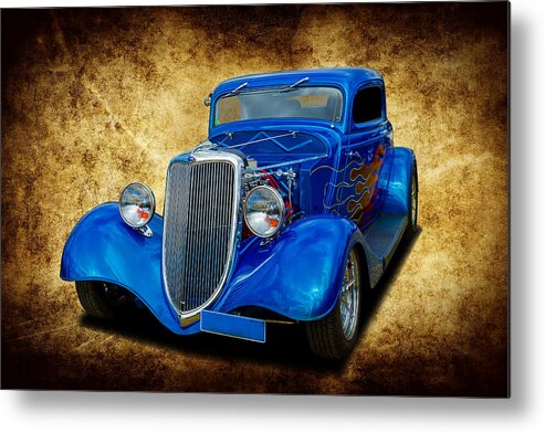 Car Metal Print featuring the photograph 34 Coupe by Keith Hawley