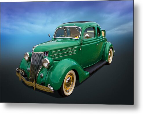 Ford Metal Print featuring the photograph 36 Ford by Keith Hawley