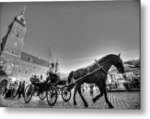 Warsaw Poland Metal Print featuring the photograph Warsaw Poland #37 by Paul James Bannerman