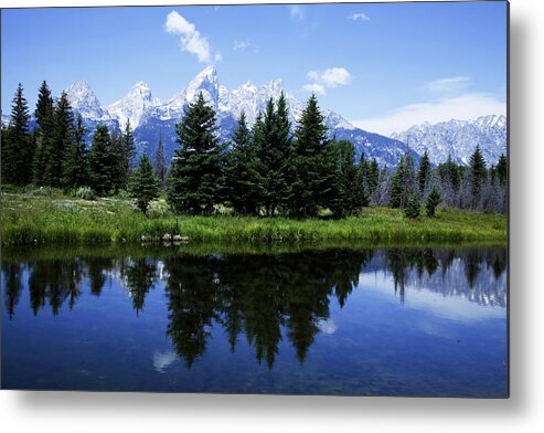 Wyoming Metal Print featuring the photograph Grand Teton National Park #39 by Mark Smith