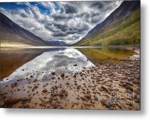 Loch Etive Metal Print featuring the photograph Loch Etive #4 by Smart Aviation