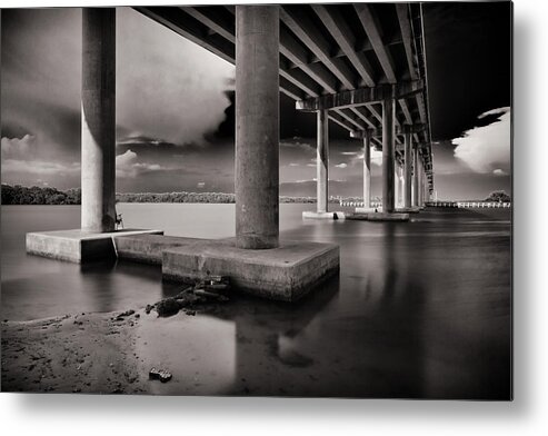 Everglades Metal Print featuring the photograph San Marco Bridge by Raul Rodriguez
