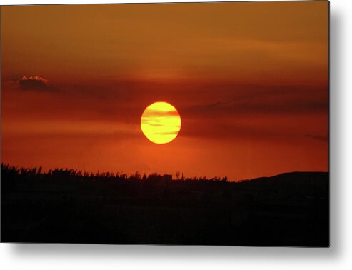 Sunset Metal Print featuring the photograph 4- Sunset by Joseph Keane