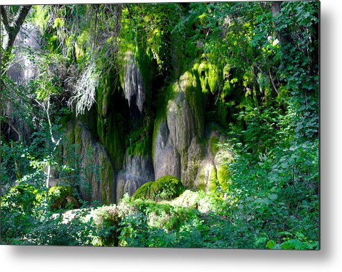 James Smullins Metal Print featuring the photograph Gormon falls Colorado bend state park. #5 by James Smullins