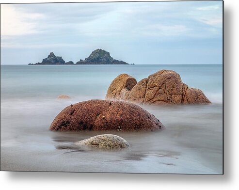 Porth Nanven Metal Print featuring the photograph Porth Nanven - Cornwall #5 by Joana Kruse