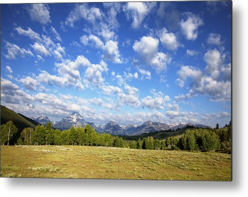 Wyoming Metal Print featuring the photograph Grand Teton National Park by Mark Smith