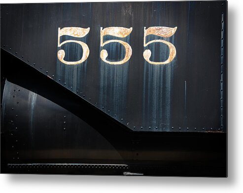 Railcar Metal Print featuring the photograph 555 by Bud Simpson