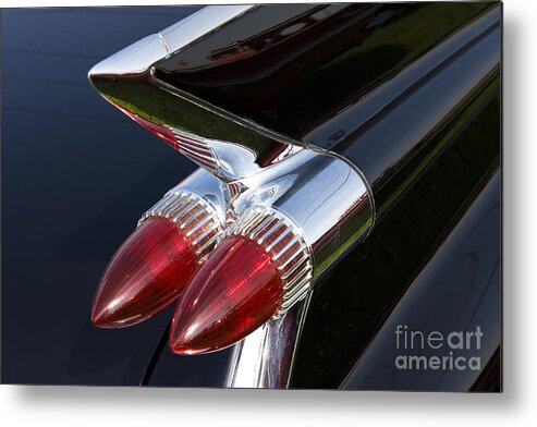 Classic Metal Print featuring the photograph '59 Cadillac #59 by Dennis Hedberg