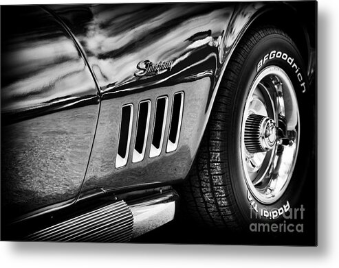 1969 Metal Print featuring the photograph 69 Stingray by Tim Gainey