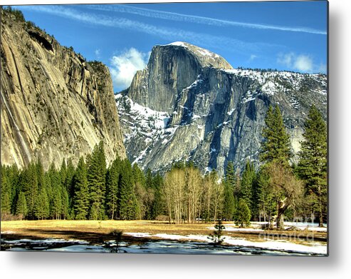 Half Dome Metal Print featuring the photograph Half Dome by Marc Bittan