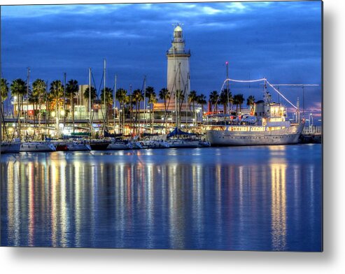 Malaga Metal Print featuring the photograph Malaga, SPAIN #7 by Paul James Bannerman