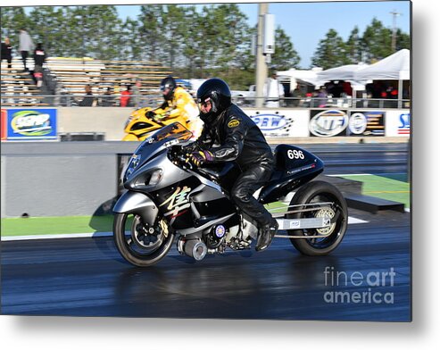Motorcycle Metal Print featuring the photograph Mancup SGMP 2017 by JT #76 by Jack Norton