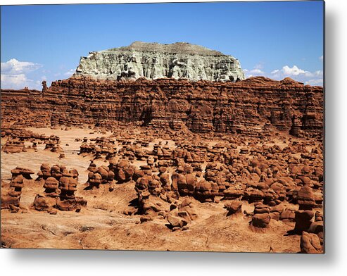 Goblin Valley State Park Metal Print featuring the photograph Goblin Valley #9 by Mark Smith