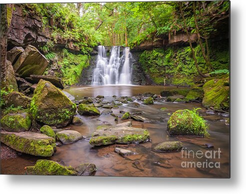 Airedale Metal Print featuring the photograph Goit Stock Falls on Harden Beck, #9 by Mariusz Talarek