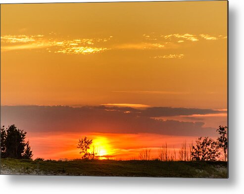 Clouds Metal Print featuring the photograph Sunset #9 by SAURAVphoto Online Store