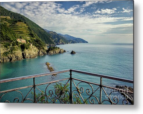 Mediterranean Metal Print featuring the photograph A Beautiful Day by Becqi Sherman