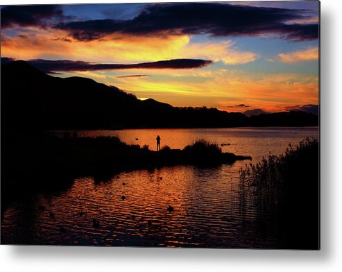 Ireland Metal Print featuring the photograph Lakes Of Killarney At Sunset by Aidan Moran