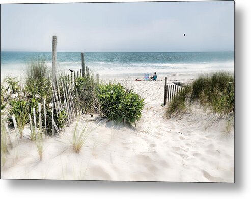 Ocean Metal Print featuring the photograph A Summer Place by Diana Angstadt