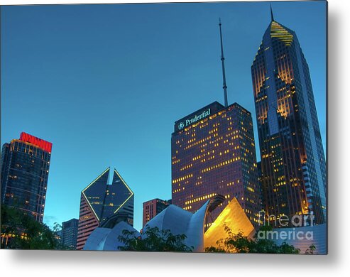 Chicago Metal Print featuring the photograph A View from Millenium Park by David Levin