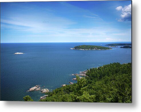  Metal Print featuring the photograph A View from Sugarloaf Mountain by Dan Hefle