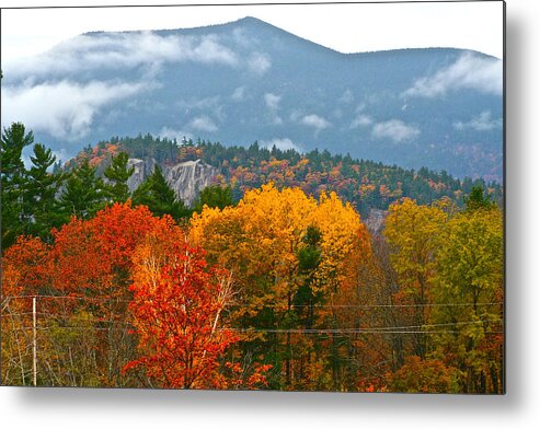  Metal Print featuring the photograph A View in North Conway by Jeremy McKay