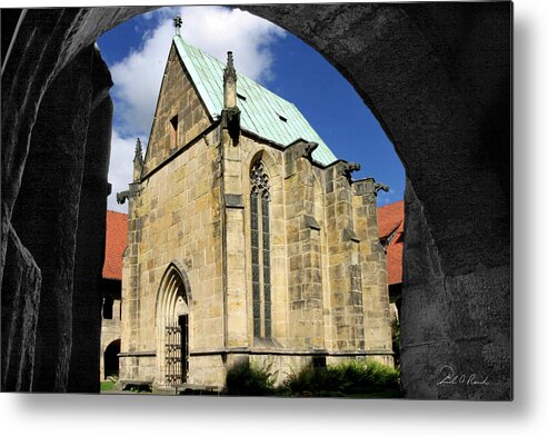Architecture Metal Print featuring the photograph A Window Through Time by Frederic A Reinecke