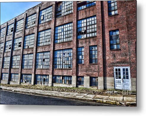Paul Ward Metal Print featuring the photograph Abandoned Warehouse by Paul Ward