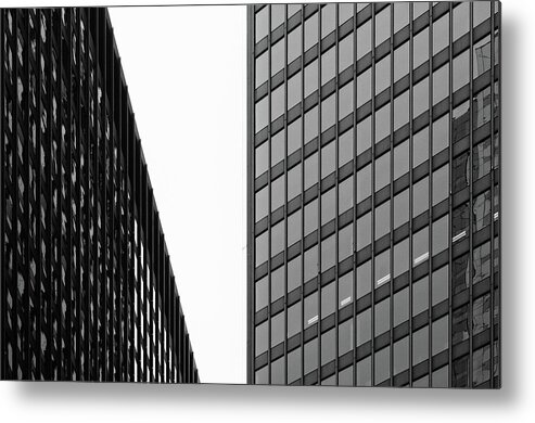Architecture Metal Print featuring the photograph Abstract Architecture - Toronto by Shankar Adiseshan