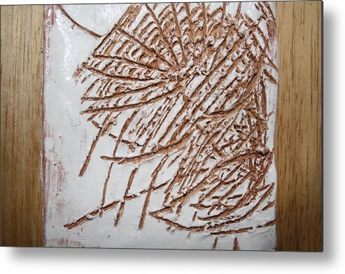 Jesus Metal Print featuring the ceramic art Active - tile by Gloria Ssali