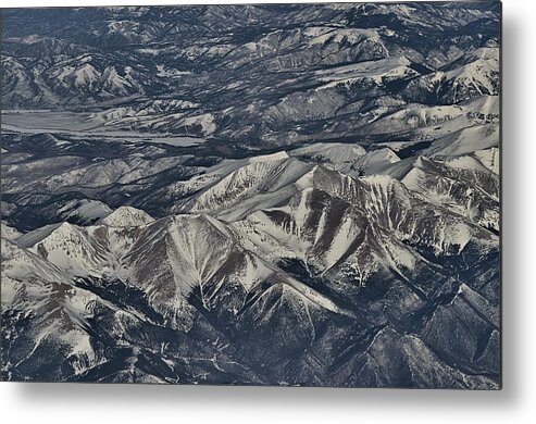 Aerial Photography Metal Print featuring the photograph Aerial 4 by Steven Richman