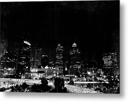 Tampa Metal Print featuring the photograph After dark by Stoney Lawrentz