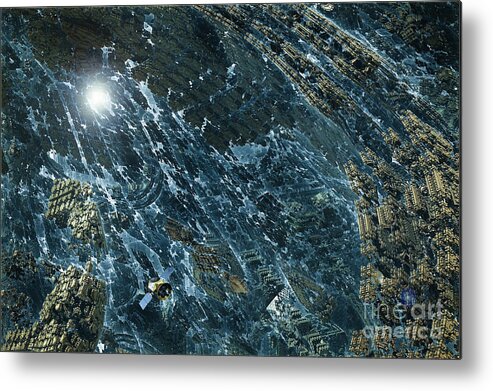 Earth Metal Print featuring the digital art After Earth by Jonas Luis