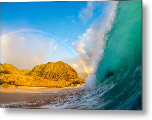 Rainbow Metal Print featuring the photograph Afternoon Beauty by Micah Roemmling