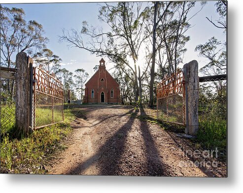 Church Metal Print featuring the photograph All are Welcome by Linda Lees