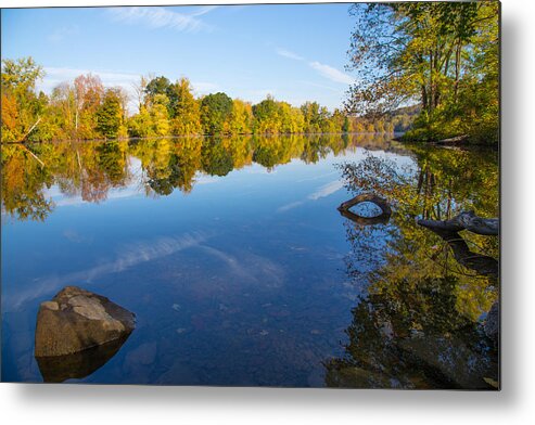 Addis Metal Print featuring the photograph All Is Quiet On The River by Karol Livote