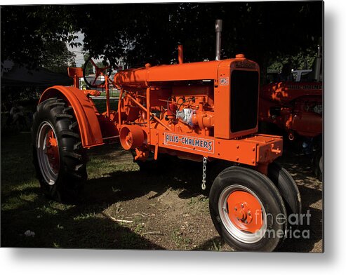 Tractor Metal Print featuring the photograph Allis-Chalmers WC by Mike Eingle