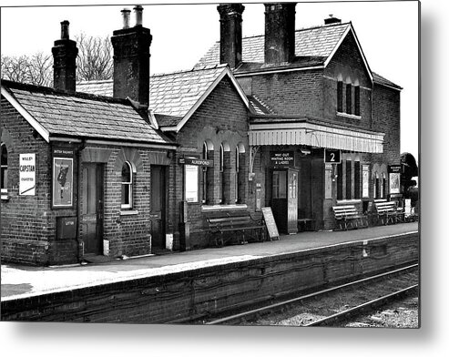 Stations Metal Print featuring the photograph Alresford Station by Richard Denyer