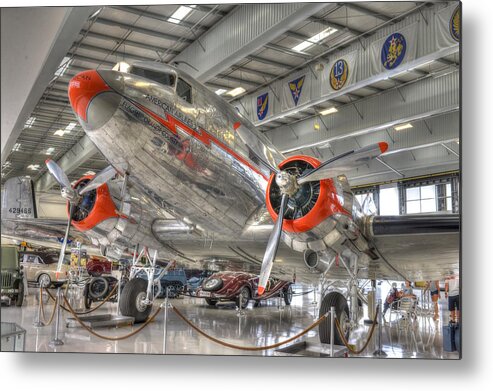 Plane Metal Print featuring the photograph American by Craig Incardone