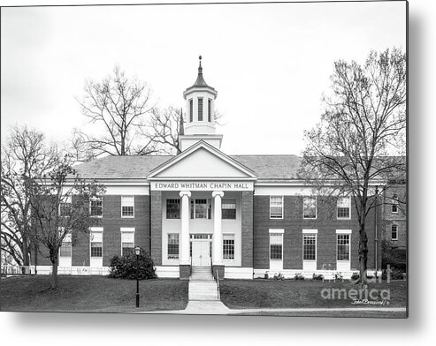 Amherst College Metal Print featuring the photograph Amherst College Chapin Hall by University Icons