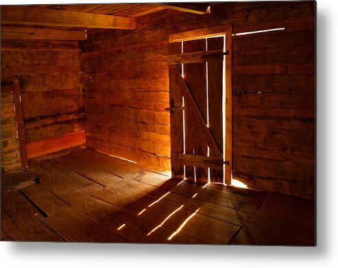 Open Metal Print featuring the photograph An Open Door by Beth Collins