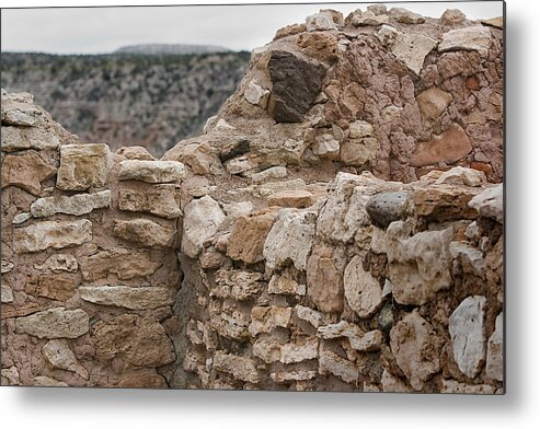 Ruins Metal Print featuring the photograph Ancient Buildings by Phyllis Denton