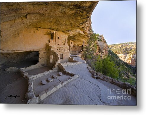 Mesa Verde National Park Metal Print featuring the photograph Ancient Kitchen by Bon and Jim Fillpot