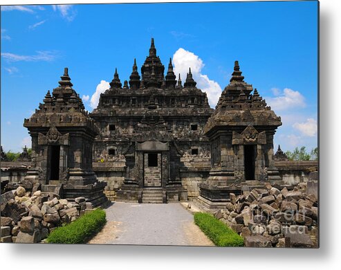 Ancient Metal Print featuring the photograph Ancient Temple by Charuhas Images