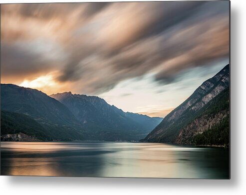 Anderson Lake Metal Print featuring the photograph Anderson Lake Dreamscape by Pierre Leclerc Photography