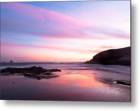Seascape Metal Print featuring the photograph Another Dawn by Catherine Lau