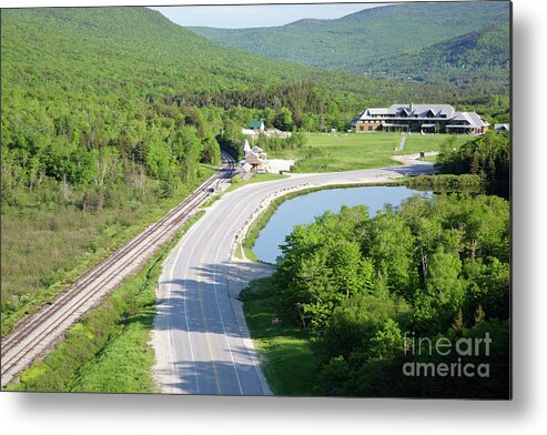 White Mountain National Forest Metal Print featuring the photograph Appalachian Mountain Club Highland Center - White Mountains, New Hampshire #1 by Erin Paul Donovan