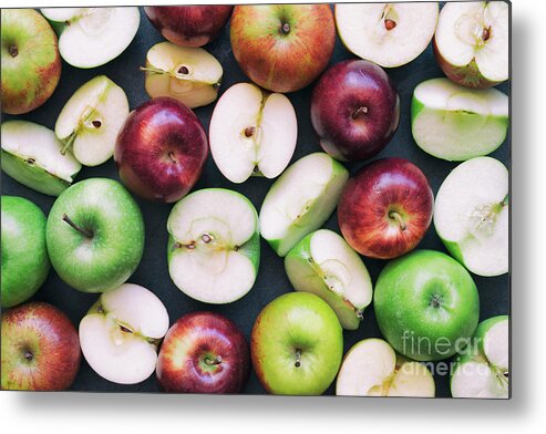 Apples Metal Print featuring the photograph Apples by Tim Gainey