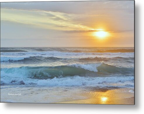 Obx Sunrise Metal Print featuring the photograph April Sunrise by Barbara Ann Bell