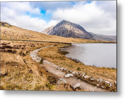 Mountain Metal Print featuring the photograph Around Llyn Idwal by Nick Bywater