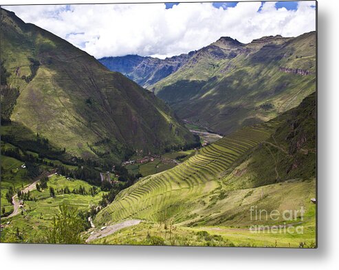 Andes Mountains Metal Print featuring the photograph Around the Bend by Kathy McClure